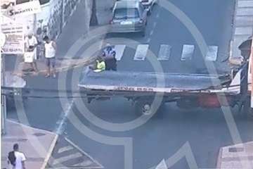 Las vías de Telde se cobran dos accidentes, uno en Los Llanos y otro en la carretera de El Calero/TA.